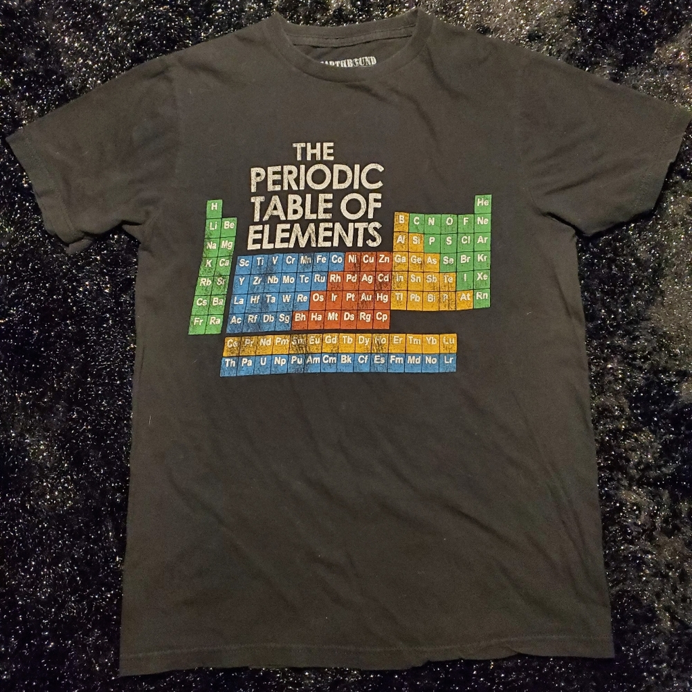 Distressed Periodic Table of Elements Tee